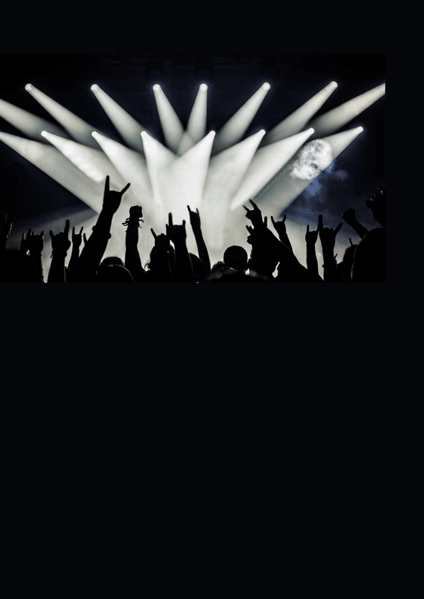 Concert background mobile